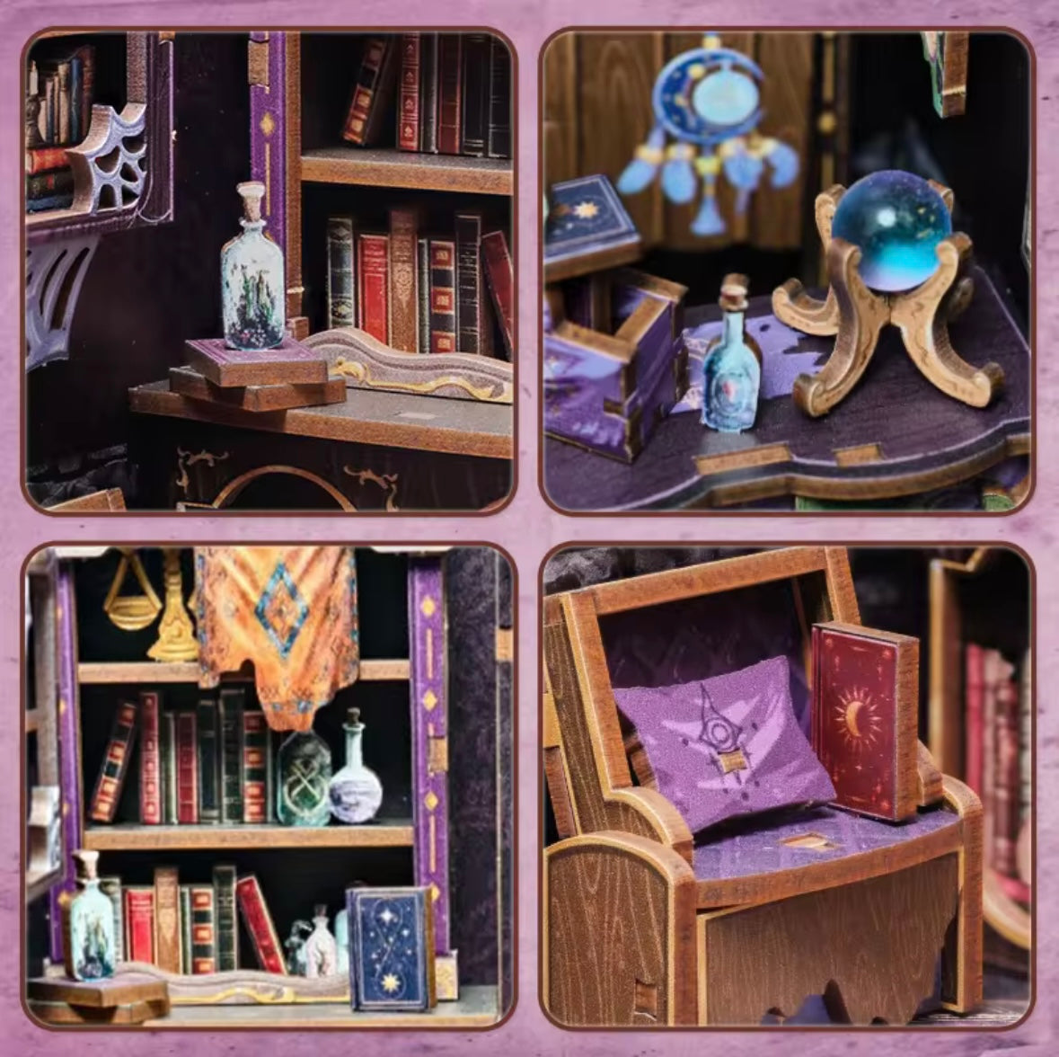 DIY maison miniature - Librairie d'astrologie